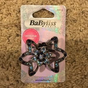 BaByliss Paris Metal Claw Hair Clip with Crystals